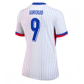 Francie Olivier Giroud #9 Dámské Venkovní Dres ME 2024 Krátký Rukáv